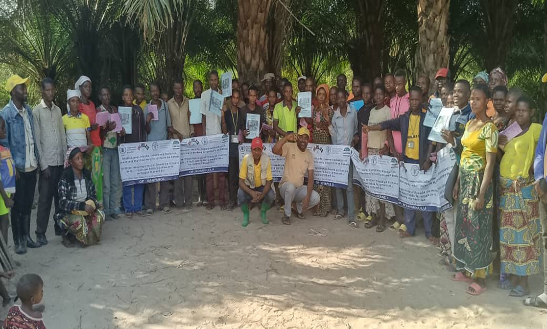 Projet post récolte, commercialisation et renforcement des capacités des membres de 160 OP au Tanganyika dans le territoire de Kabalo