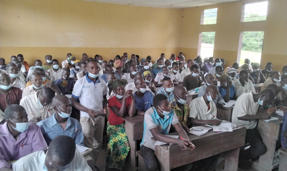 Projet de formation en gestion post récolte, commercialisation et accès au marché, formation sur l’alphabétisation fonctionnelle, activités FFA et d’inclusion financière Kasaï central dans les ZS Luiza et de Tshikaji