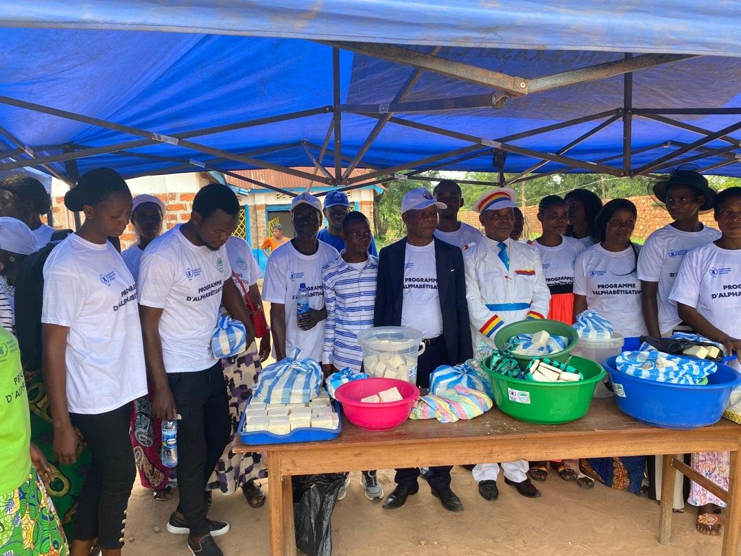 projet de formation en gestion post récolte, commercialisation et accès au marché, formation sur l’alphabétisation fonctionnelle, activités FFA et d’inclusion financière au Kasaï central dans le territoire de Luiza et Kananga, ZS Luiza et ZS Tshikaji