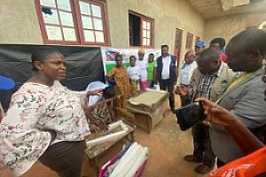 projet de formation en gestion post récolte, commercialisation et accès au marché, formation sur l’alphabétisation fonctionnelle, activités FFA et d’inclusion financière au Kasaï central dans le territoire de Luiza et Kananga, ZS Luiza et ZS Tshikaji – IMG-20260730-WA0039